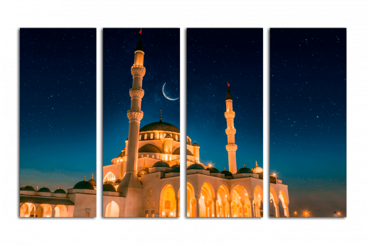 Модульная картина Таинство мечети