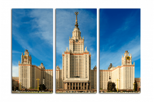 Модульная картина Здание МГУ